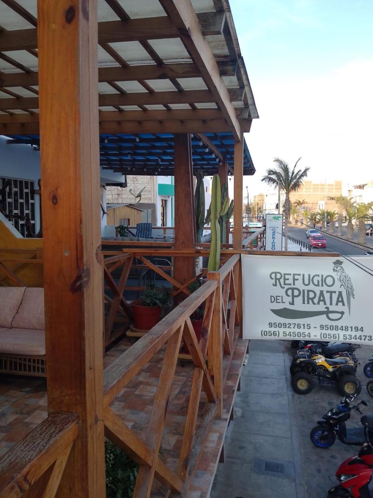 Hostal Refugio Del Pirata Paracas Buitenkant foto
