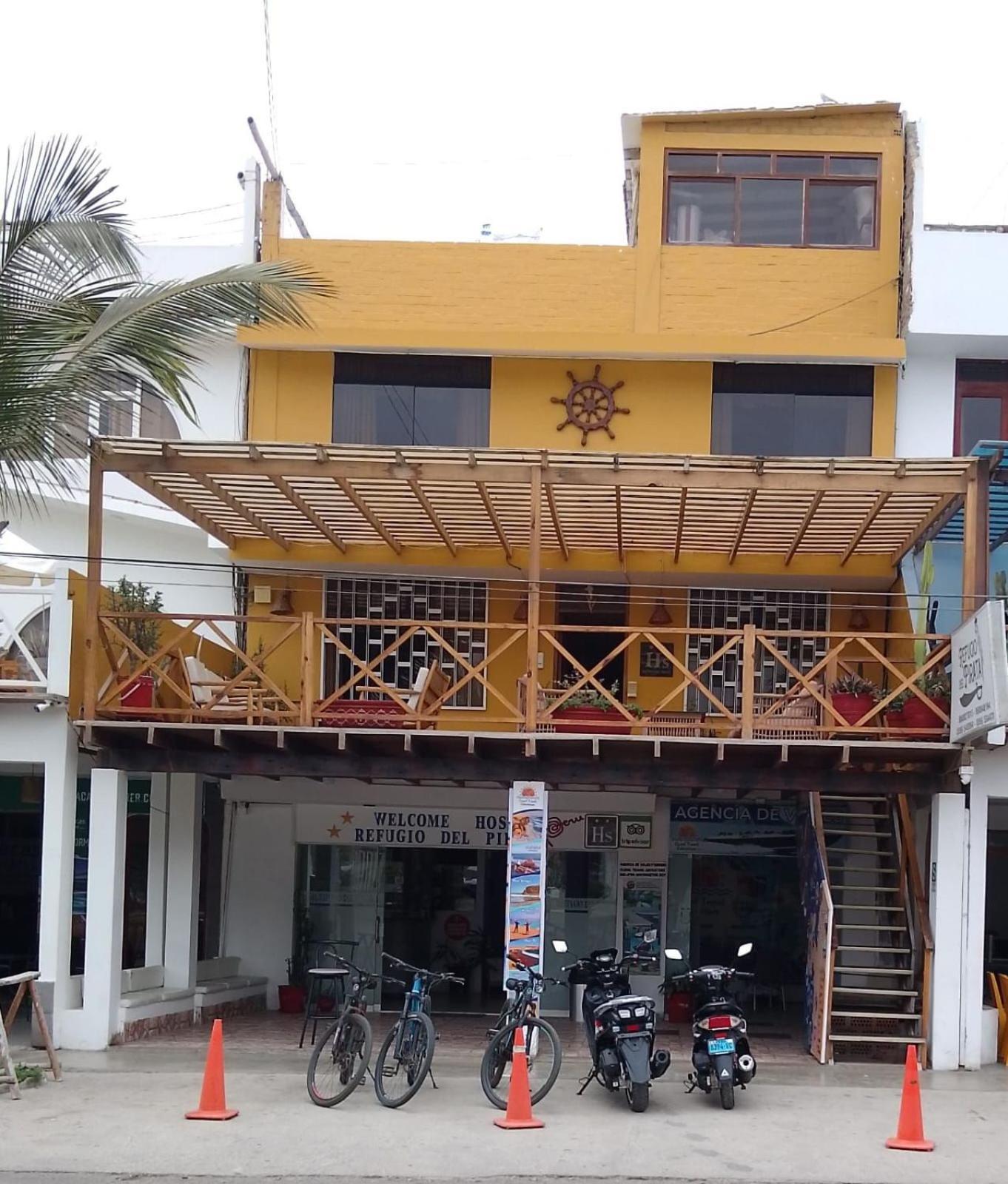 Hostal Refugio Del Pirata Paracas Buitenkant foto