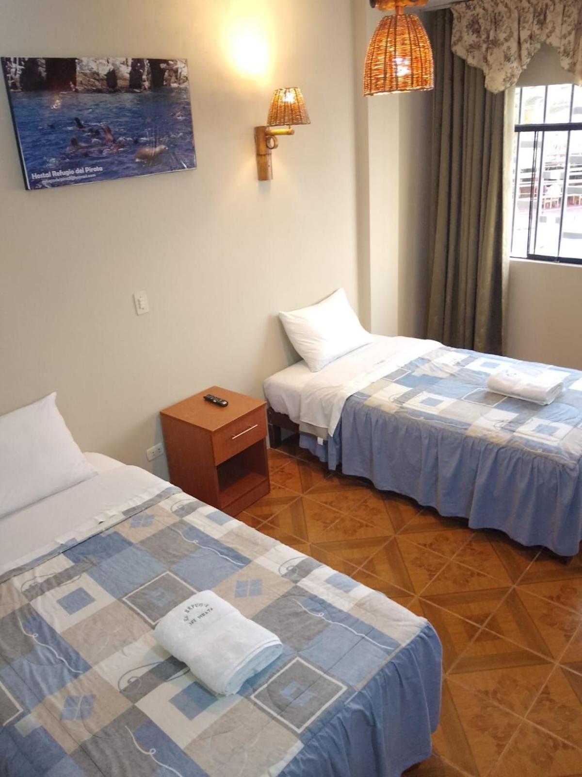 Hostal Refugio Del Pirata Paracas Buitenkant foto